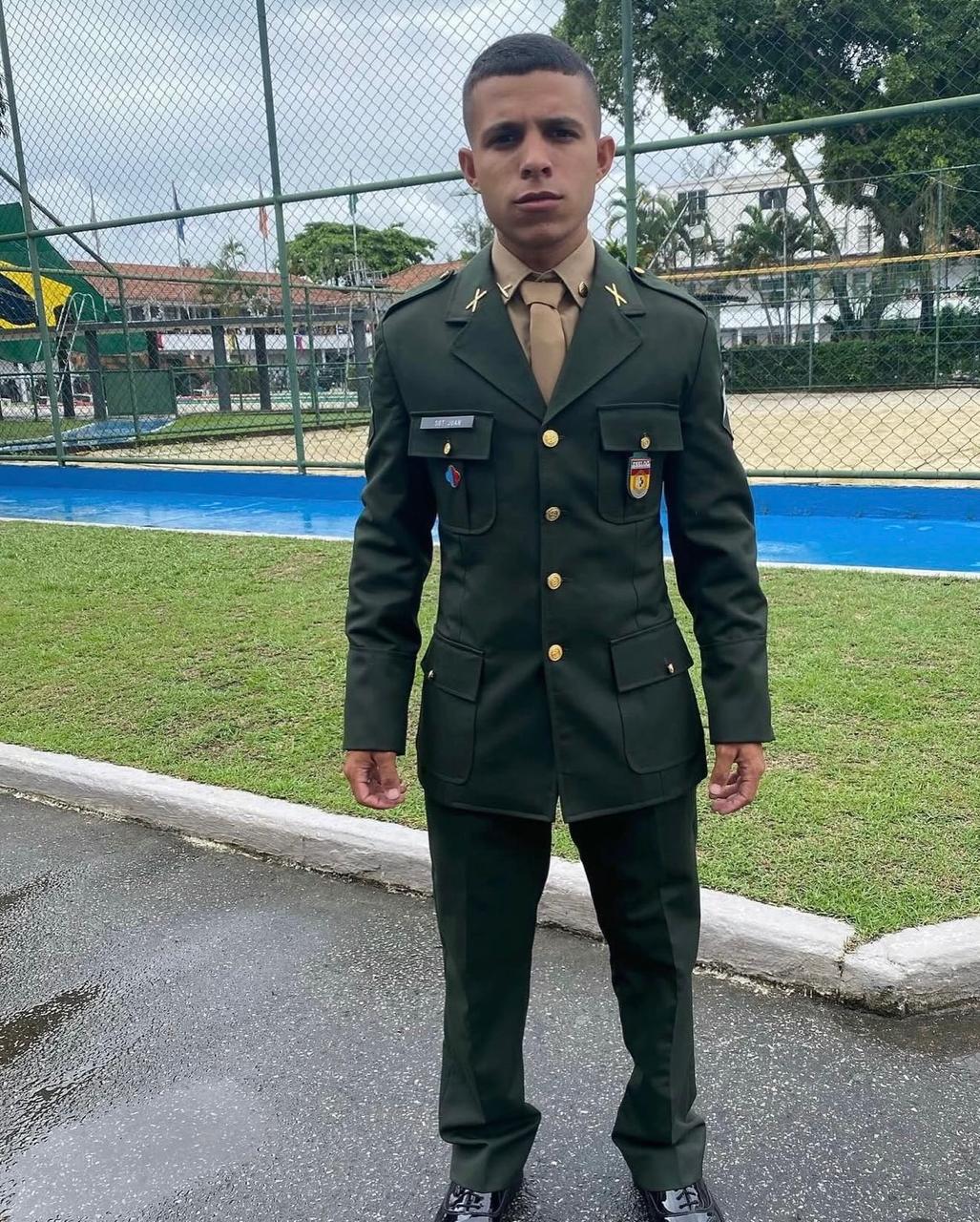 Juan Gomes sargento do Exército Brasileiro